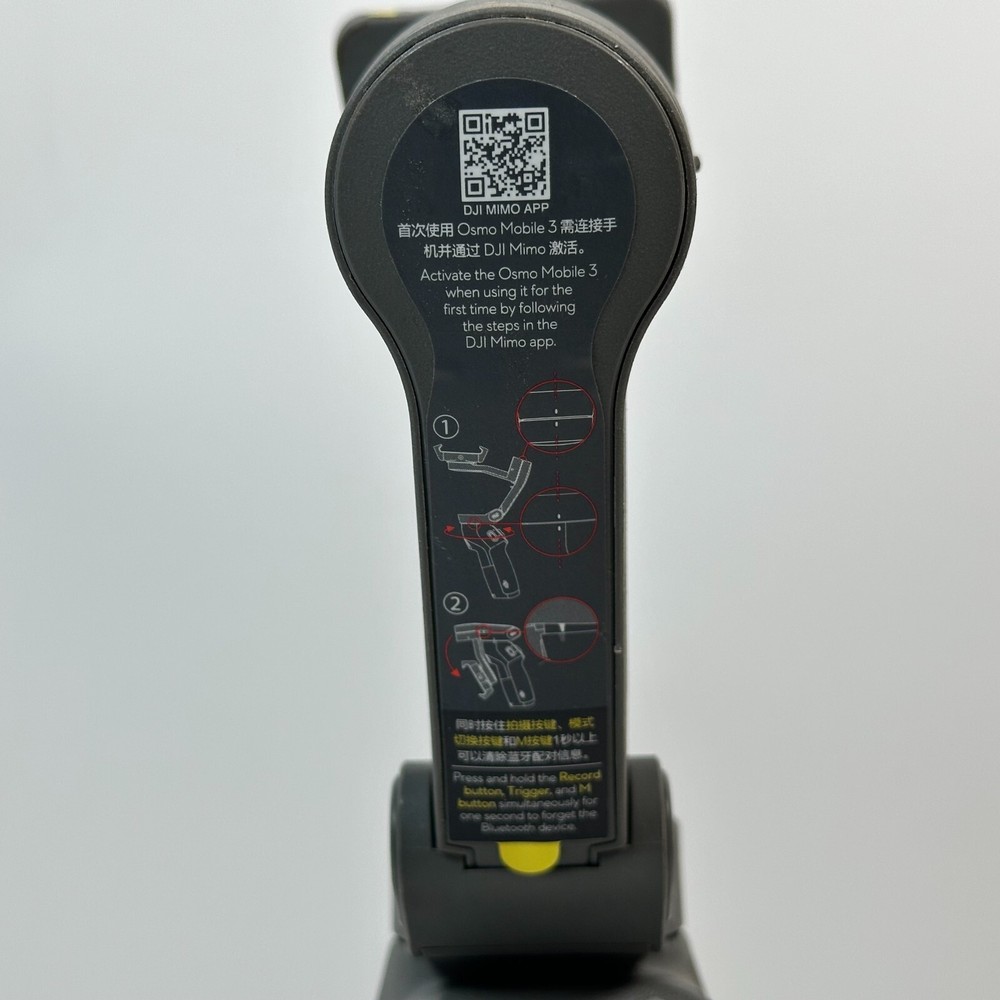 DJI Osmo Mobile 3 Gimbal Stabilizer w/ Minifocus Stand Stabilizer