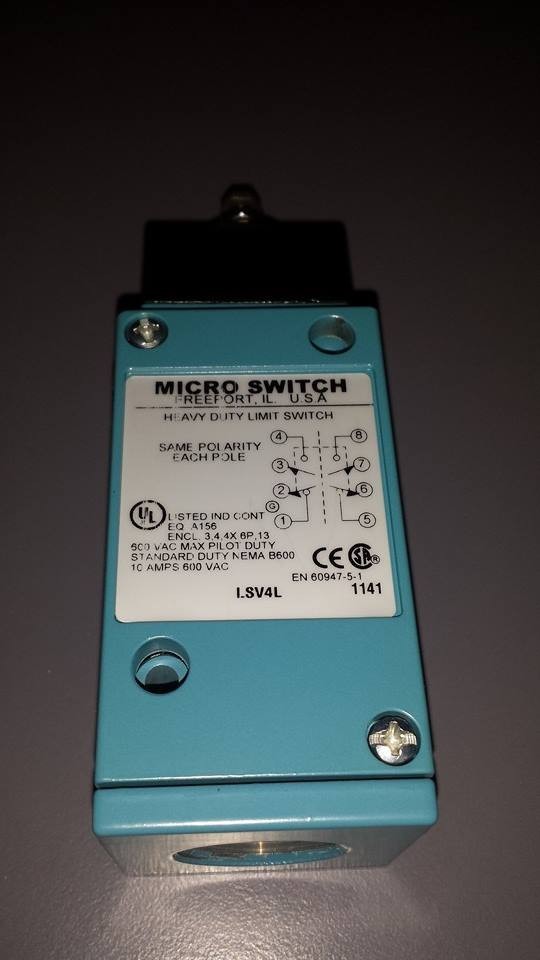 HONEYWELL MICRO SWITCH LSV4L