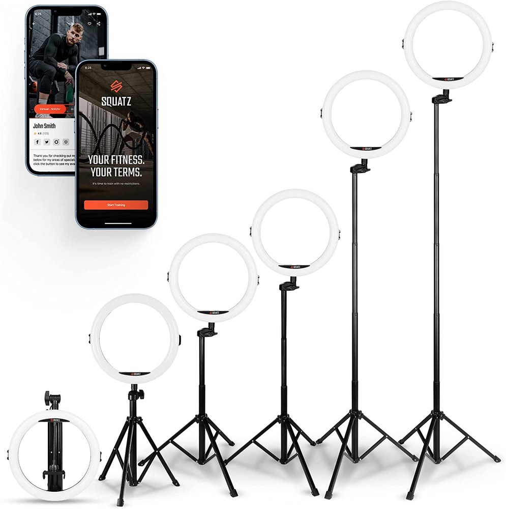 Squatz SQTCK-1 11" Ring Light With Light Stand
