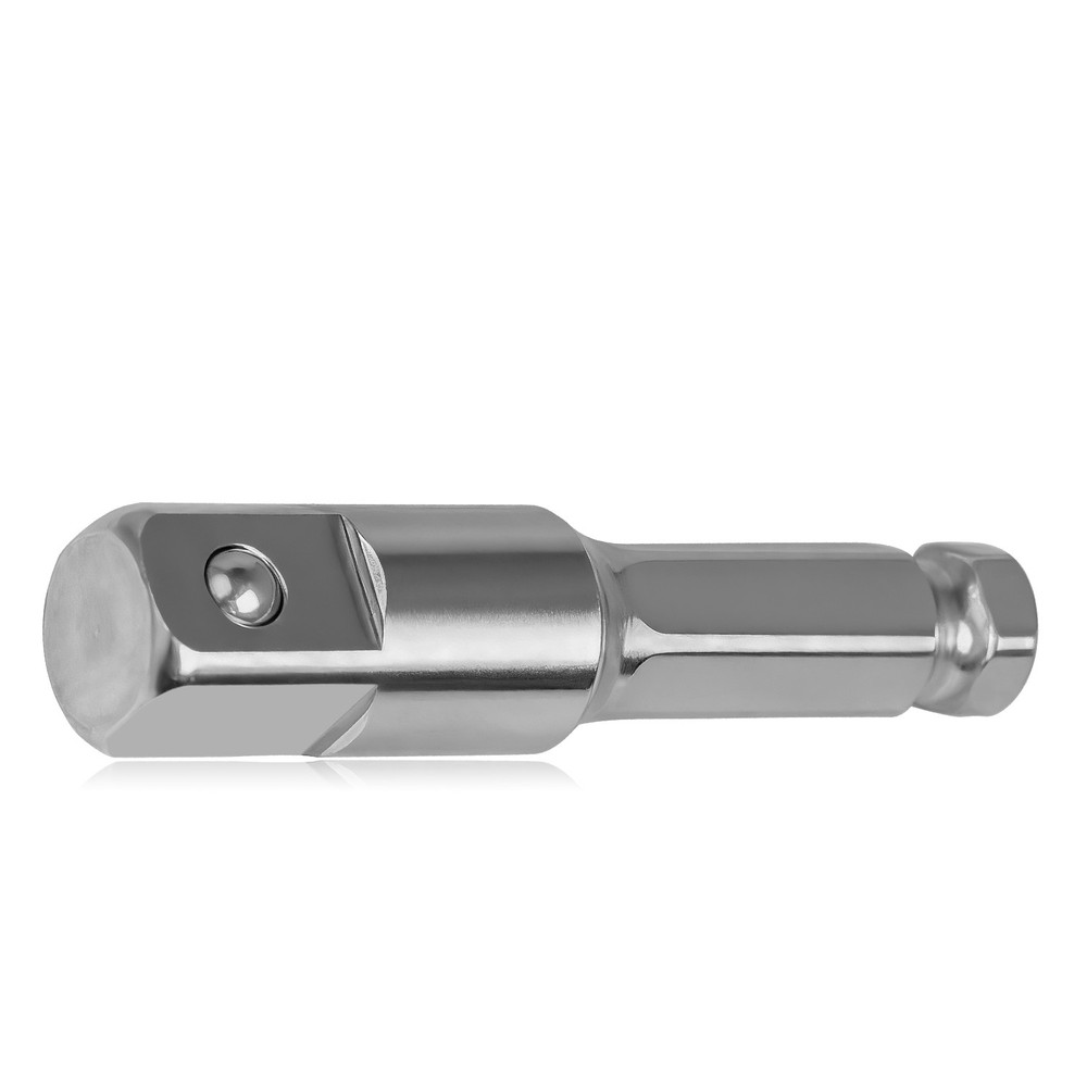 7/16 Hex to 1/2 Square Socket Adapter Drive Converter, Impact Driver Bit