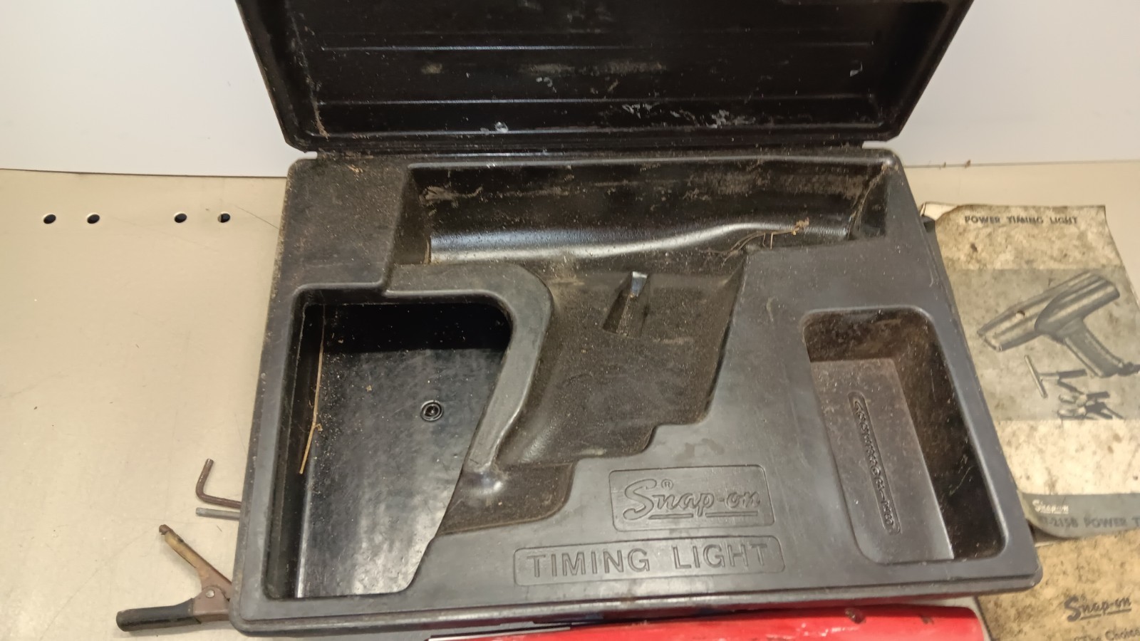 Vintage Snap-On MT-215B Timing Light With Case.
