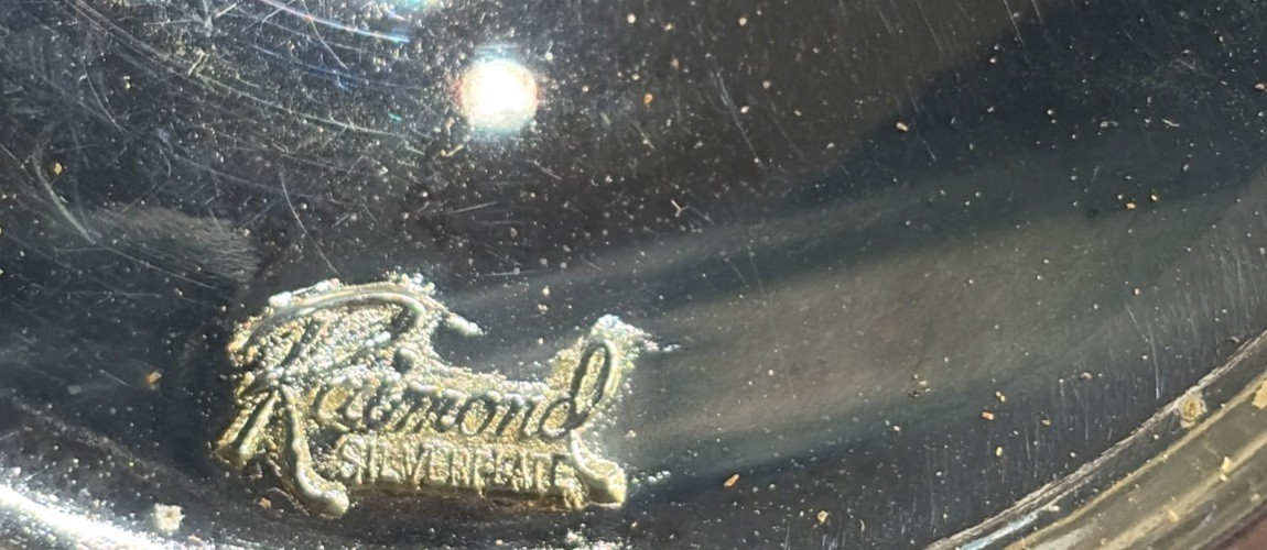 Vintage Raimond Silverplate Goblets Set of 2