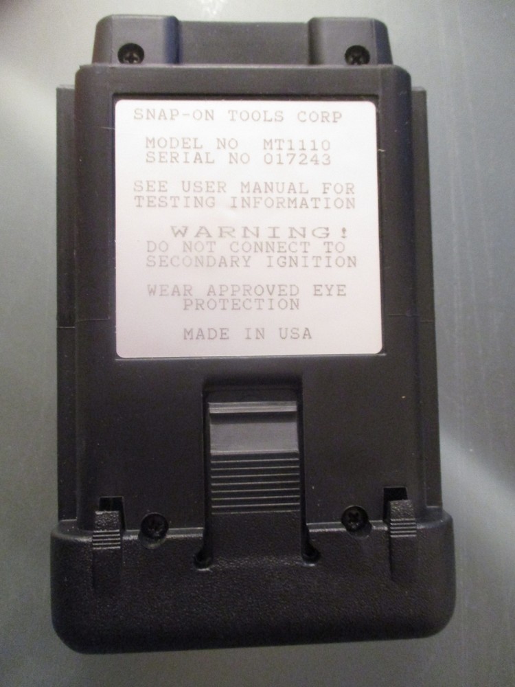 Snap-on MT1110 Primary Tach / Dwell Module for Snap On Interface System