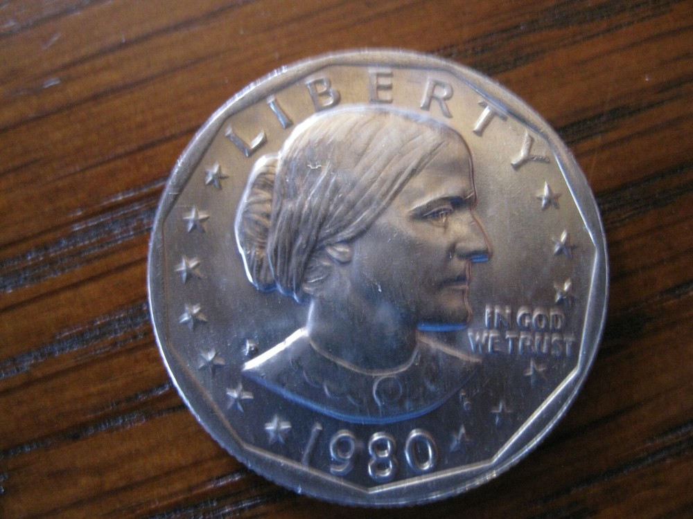 1980 P Susan B Anthony Dollar Ch/Gem BU!