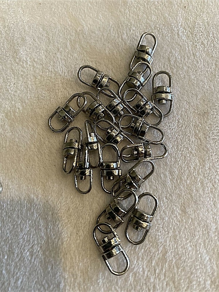 50 Swivel Ring Connectors Various Sizes Box 473