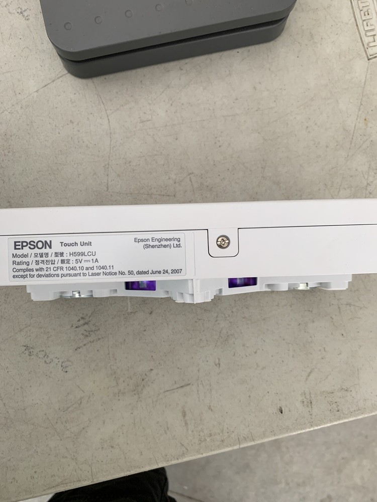 Epson H599LCU White Portable Projector Touch Unit Only