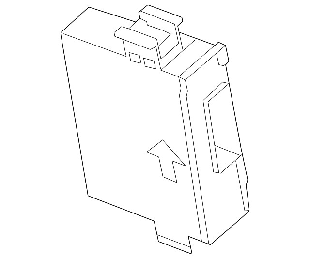 Genuine Mazda Keyless Entry Module D09V-67-5U0