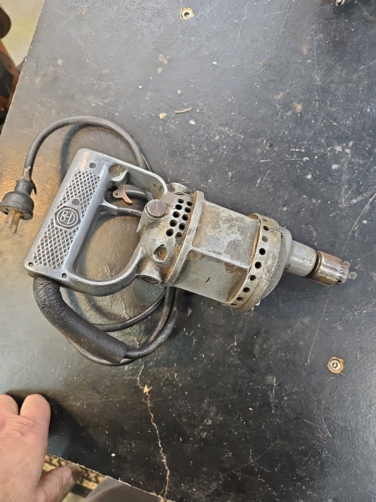 Vintage Black & Decker Electric Drill. Works!