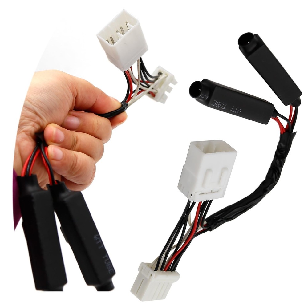 Plug-In Load Equalizer Blinker Motorcycle Turn Signal Load Equalizer Fl Resis...