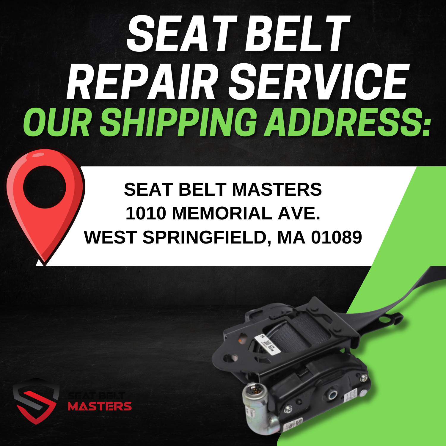 Single Stage Seat Belt Repair Service for Toyota Corolla After Accident