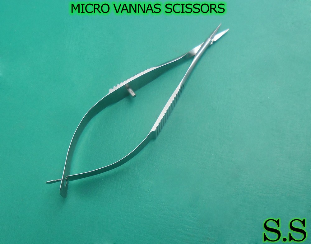 MICRO VANNAS SCISSORS OPHTHALMIC SURGICAL INSTRUMENTS