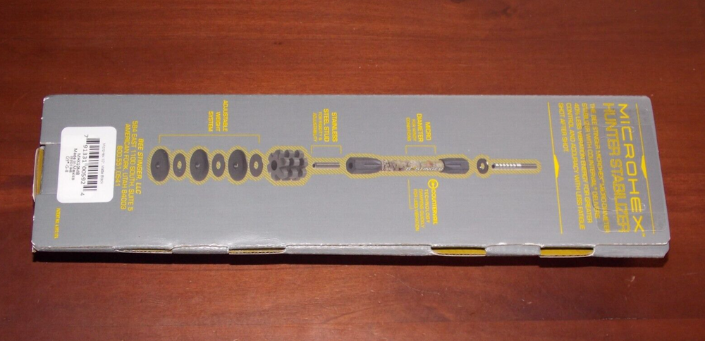 Bee Stinger MicroHex 10" Stabilizer in Matte Black- B Stinger