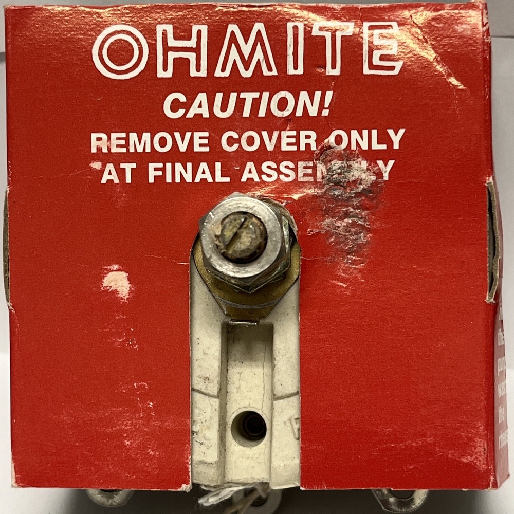 BASLER ELECTRIC CO. OHMITE  03469  NONPRECISION WIRE WOUND VARIABLE RESISTOR