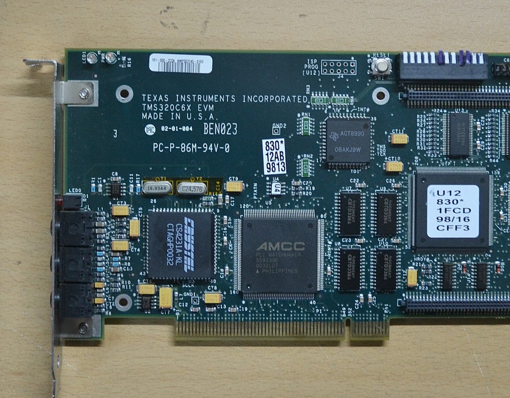 Texas Instruments TMS320C6X EVM Development Board