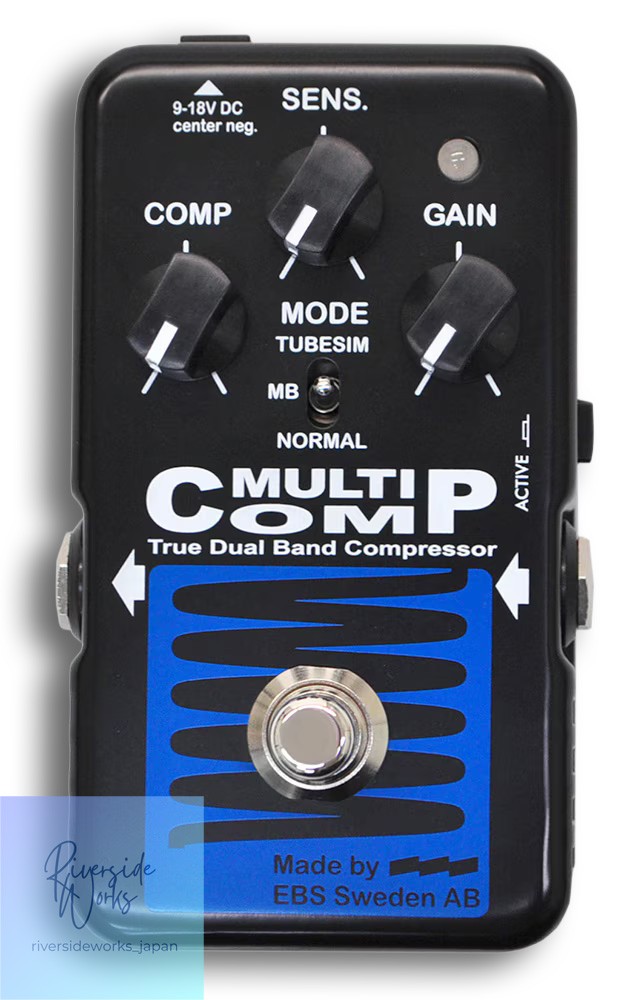 EBS MultiComp BlueLabel Bass Compressor Pedal