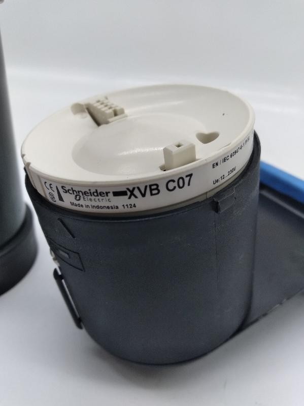 Schneider Electric XVB C6B6 Blue Stack Light W/XVBC07 Buzzer Unit