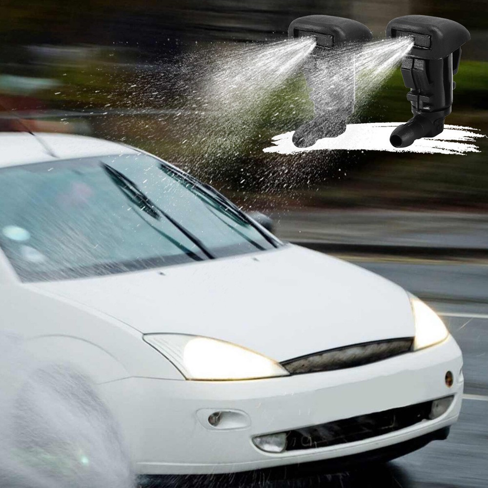 Windshield Washer Nozzles Kit Front Windshield Spray Nozzles Wiper Spray Washer