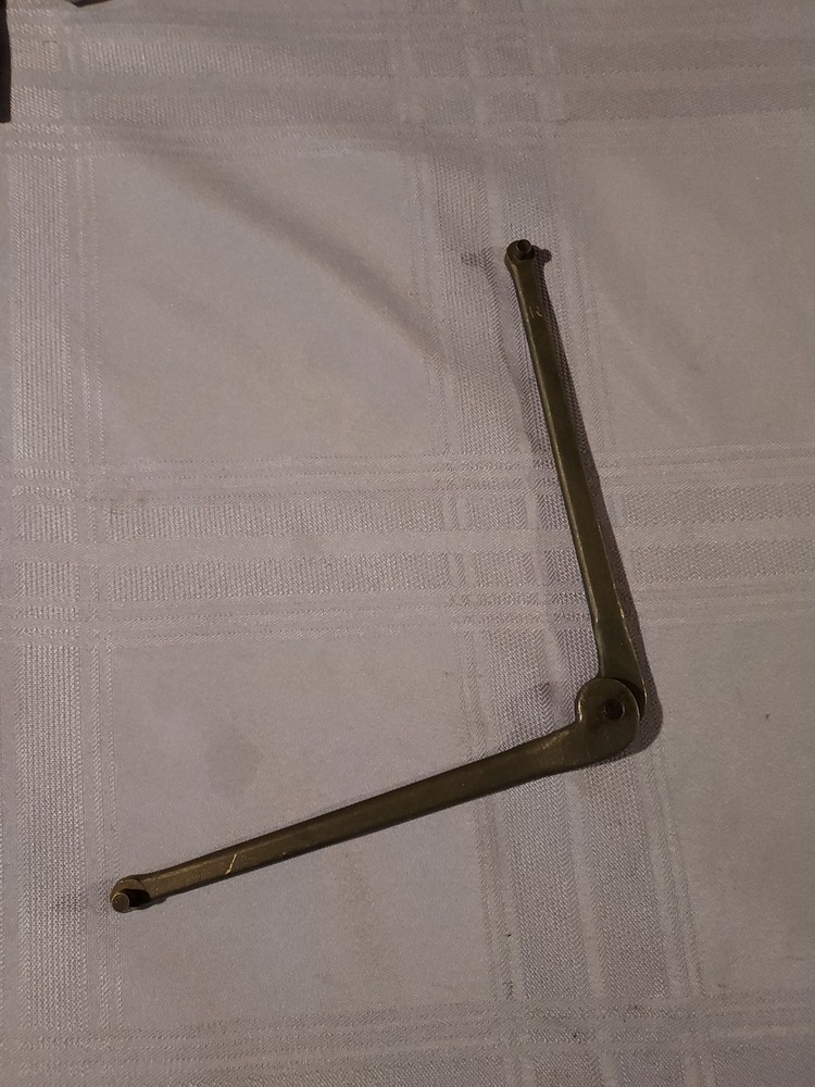 Adjustable Spanner Wrench By Williams, USA, #483, Range 1"-4",1/4" Tip