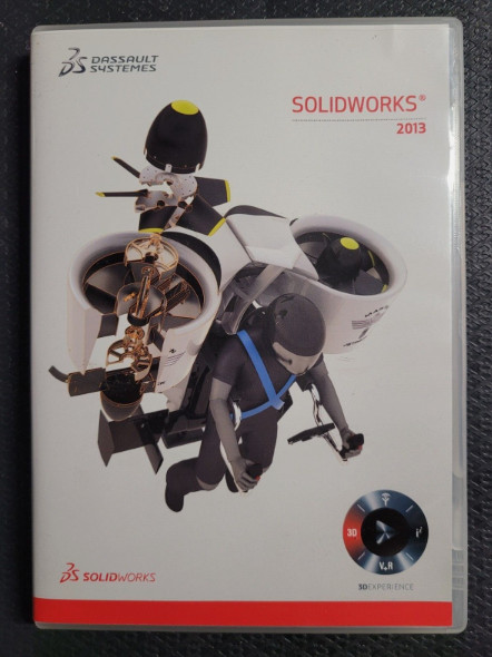 Solid Works 2013 Discs Software Replacement 32 Bit 64 Bit Engineering CAD Kit DV