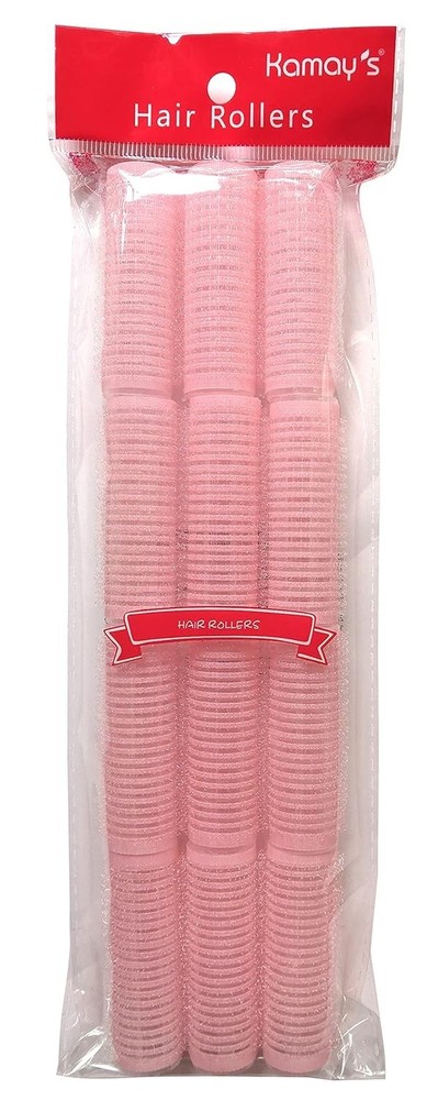 Versatile 20mm Hair Rollers - 2PCS Self-Gripping for Quick, Safe Styling