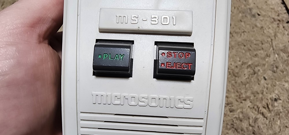 Microsonics MS-301 Microphonograph Vintage - Untested