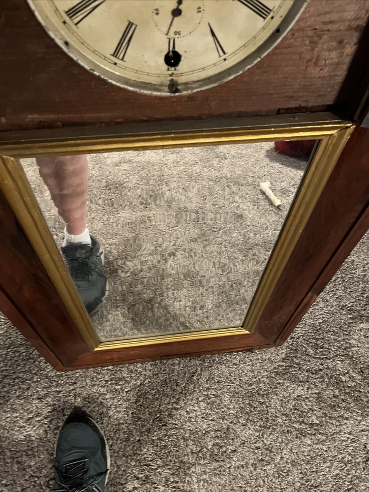 George Hills mirror clock