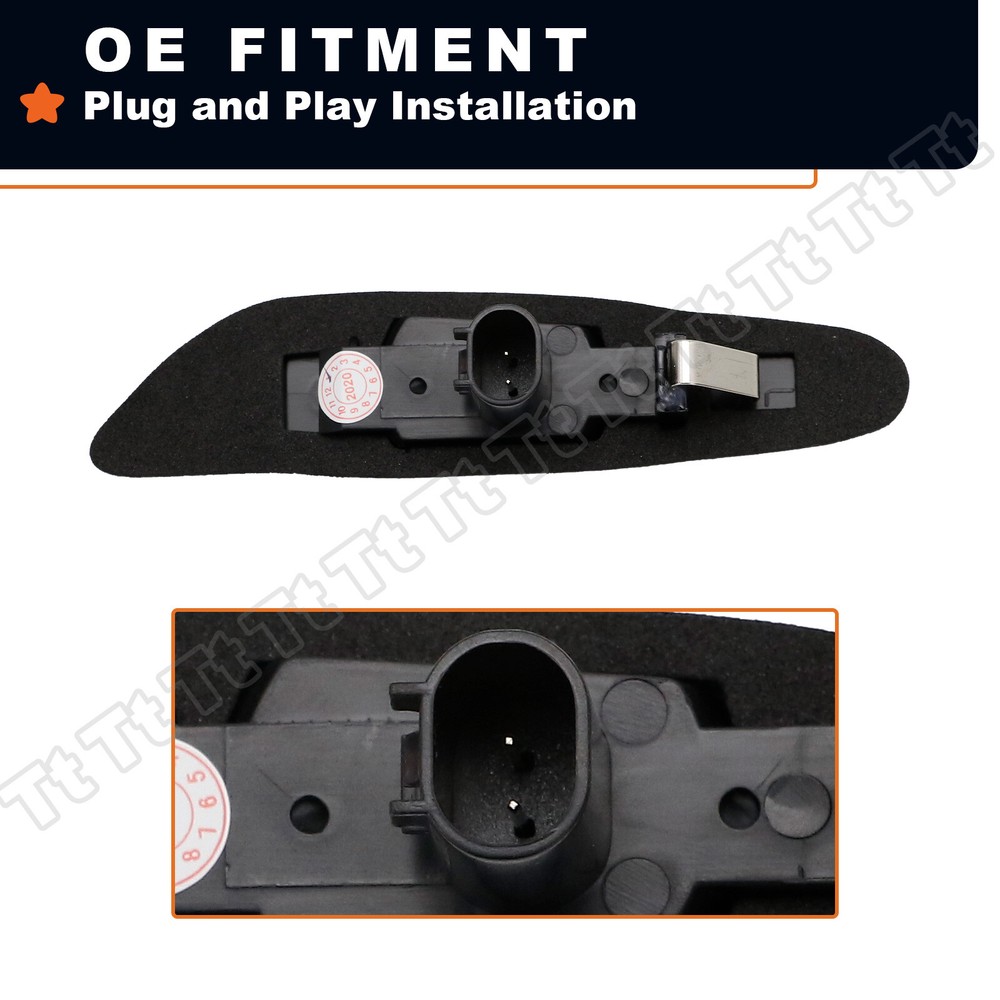 2x LED Sequential Side Marker Lights For BMW E46 E60 E61 E81 E82 E88 E90 E91 E92