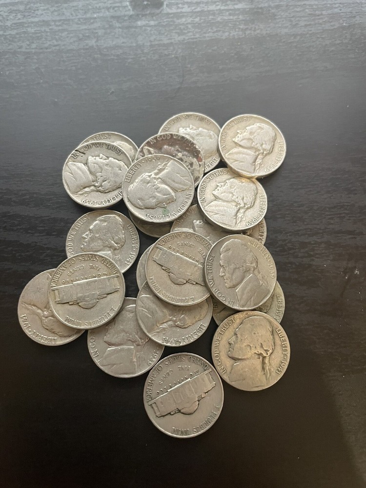 1948 S Jefferson Nickel Circulated