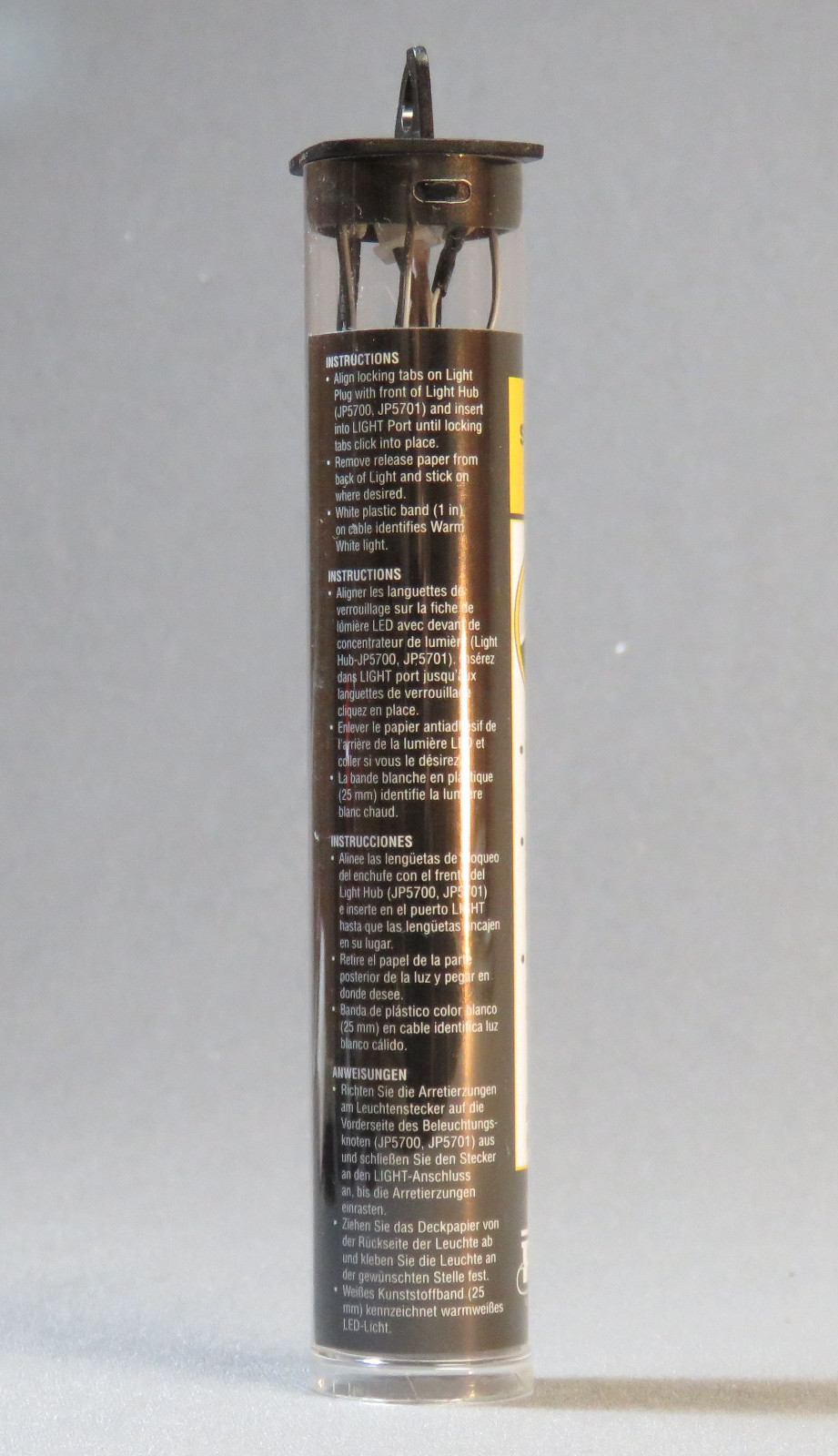 WOODLAND SCENICS STICK ON LIGHT JUST PLUG LIGHTING SYSTEM LED WARM WHITE WDS5740