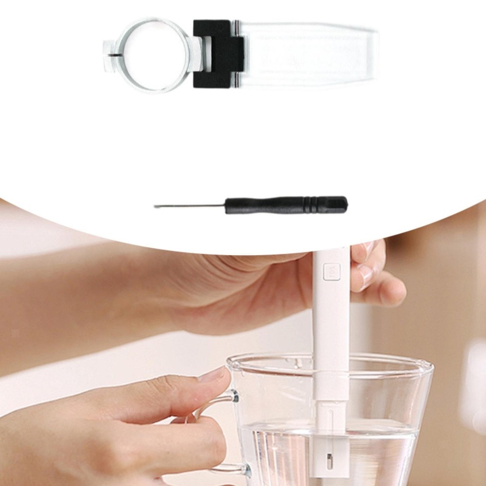 Refractometer Lens Cover with Screwdriver Transparent Easy Installation Hinged