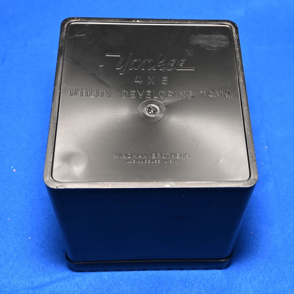 Yankee 4x5" plastic utility developing tank with lid
