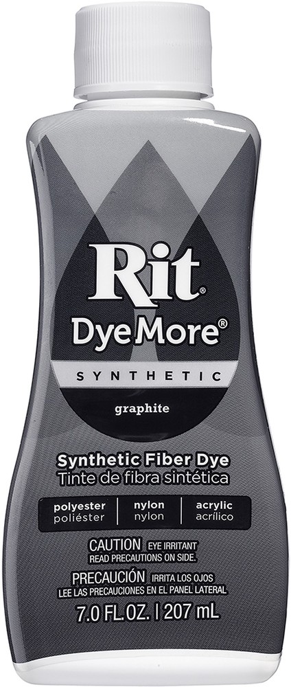 Rit Dye More Synthetic 7oz Graphite