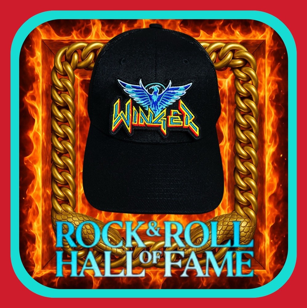 WINGER PATCHED BASEBALL CAP VELCROBACK