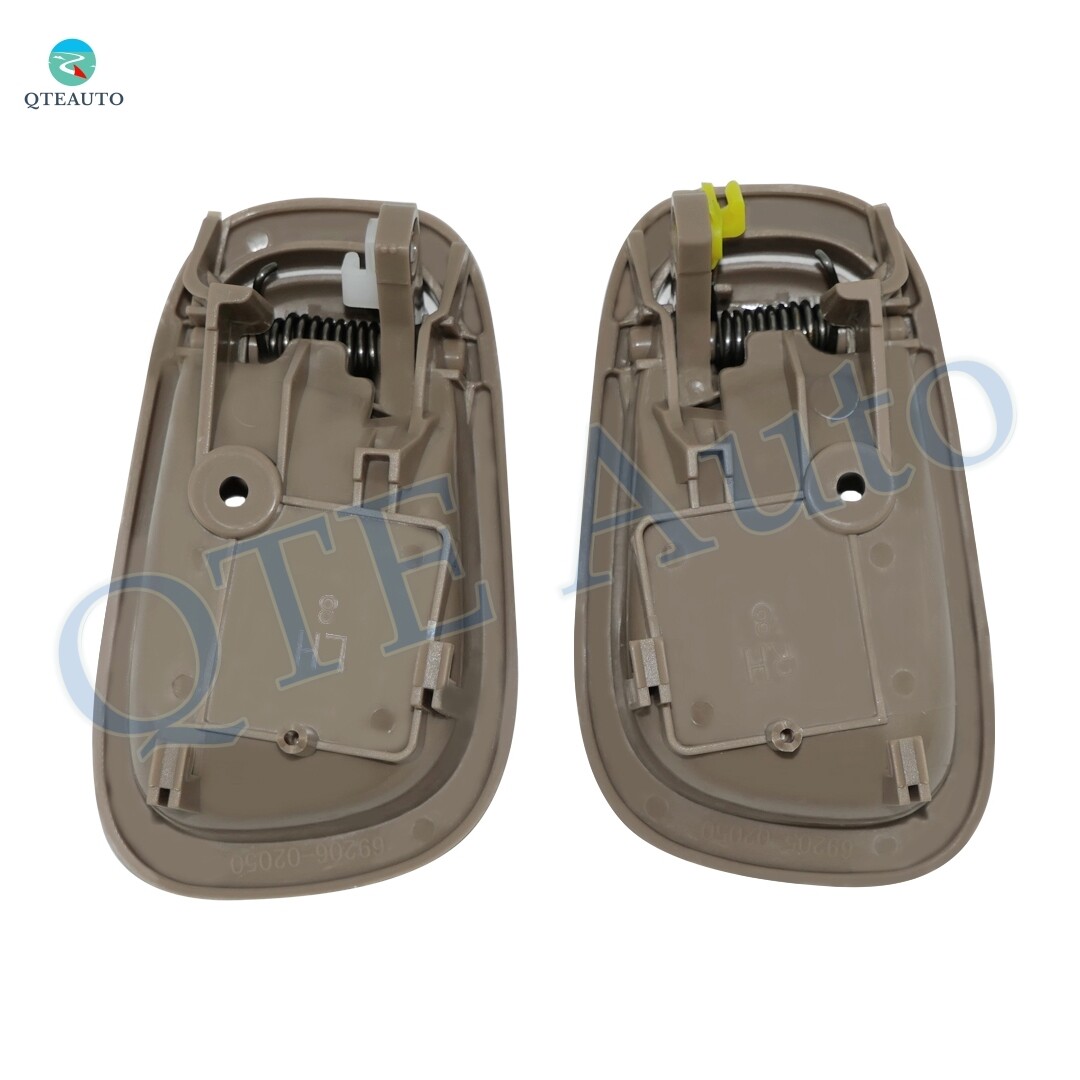 Pair of 2 Front/Rear Left-Right Inner Door Handle For 1998-2002 Toyota Corolla