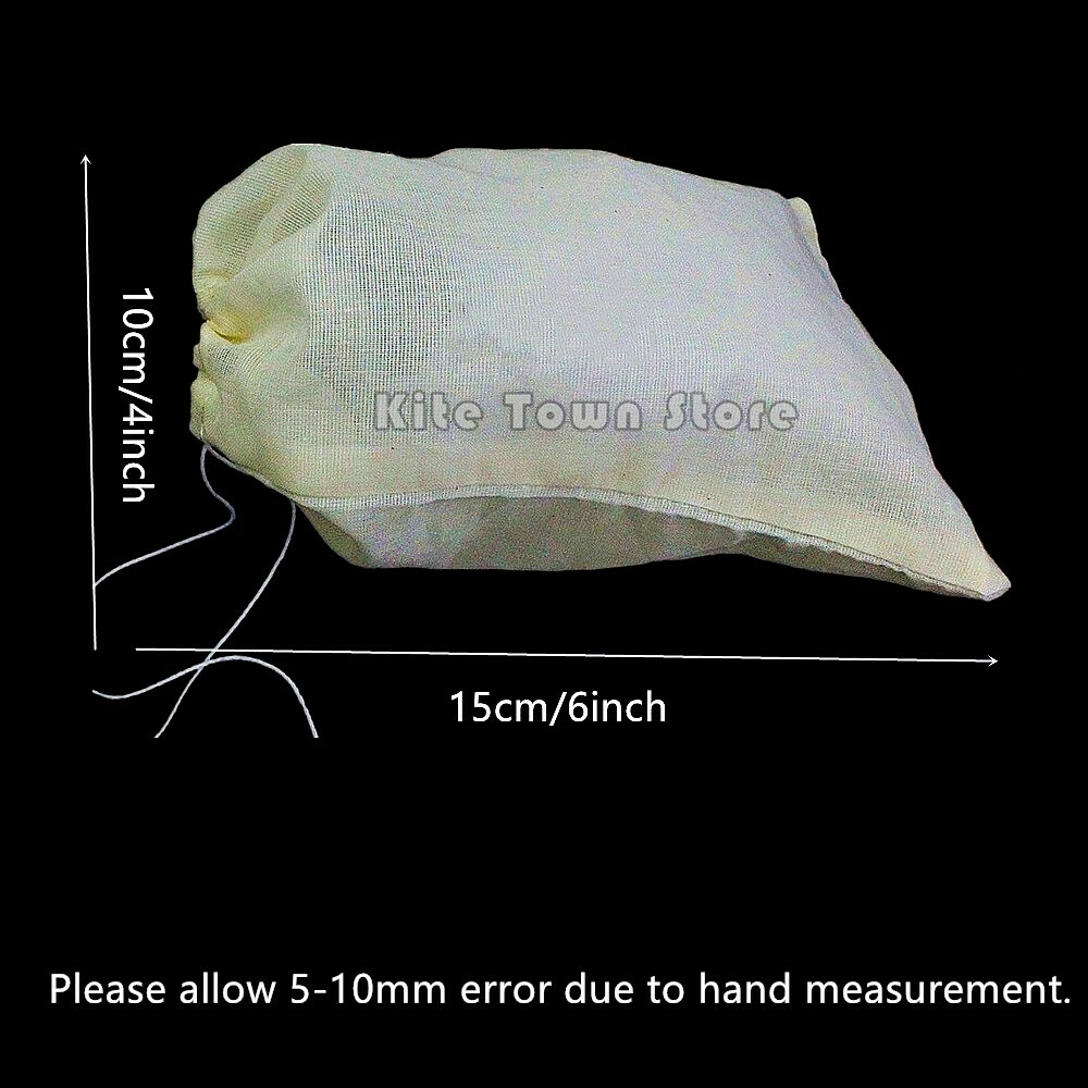 100/300 Cotton Muslin Drawstring Bags Coffee Tea Bath Soap Herb 3x4 4x6 6x8 8x12