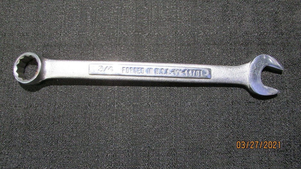 Pre Owned Craftsman SAE or Metric Combination Wrench - Multiple Sizes