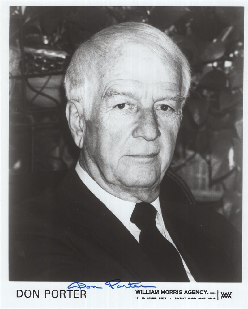Don Porter- Signed Photograph