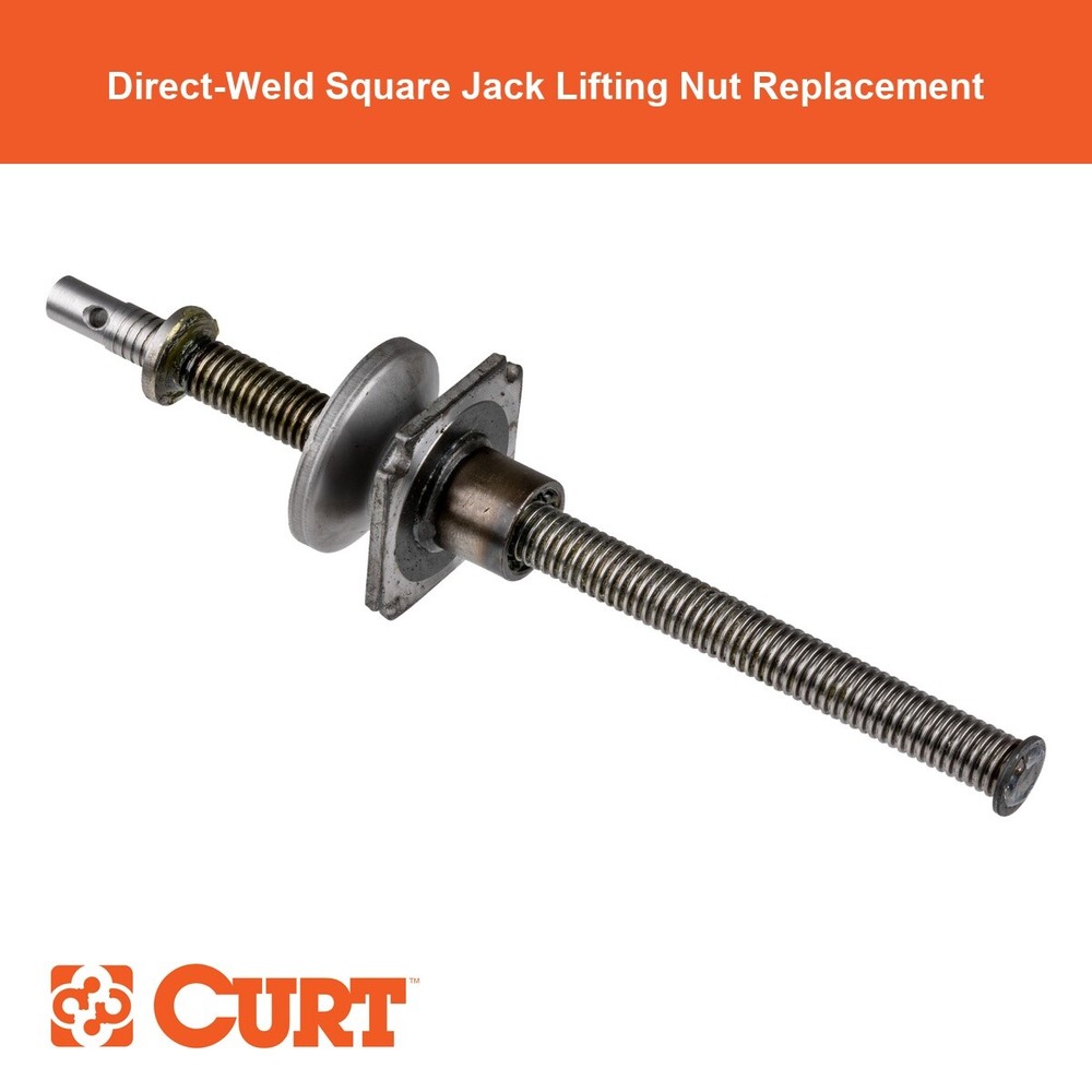 Replacement Direct-Weld Square Jack Lifting Nut