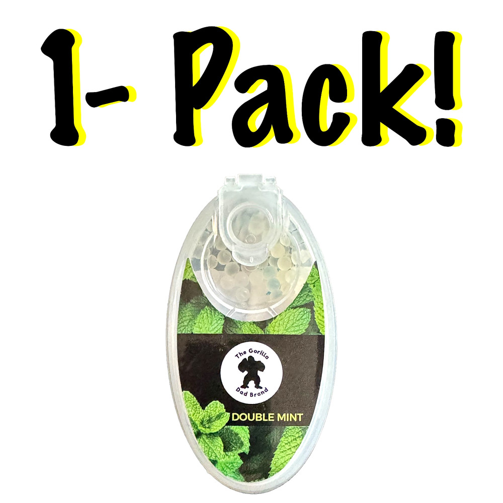 🍃🍃 100 Count Double Mint Burst Beads - DIY Menthol Flavor Infusion Filter Caps