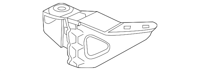Genuine GM Driver Side Headlamp Bracket 22937943