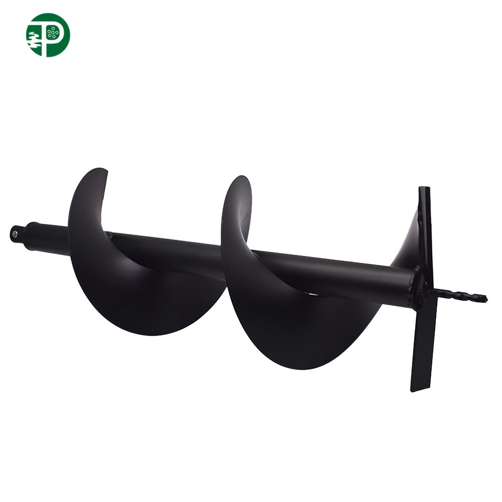 10-Inch Earth Auger Drill Bit for Gas-Powered Fence Hole Digger