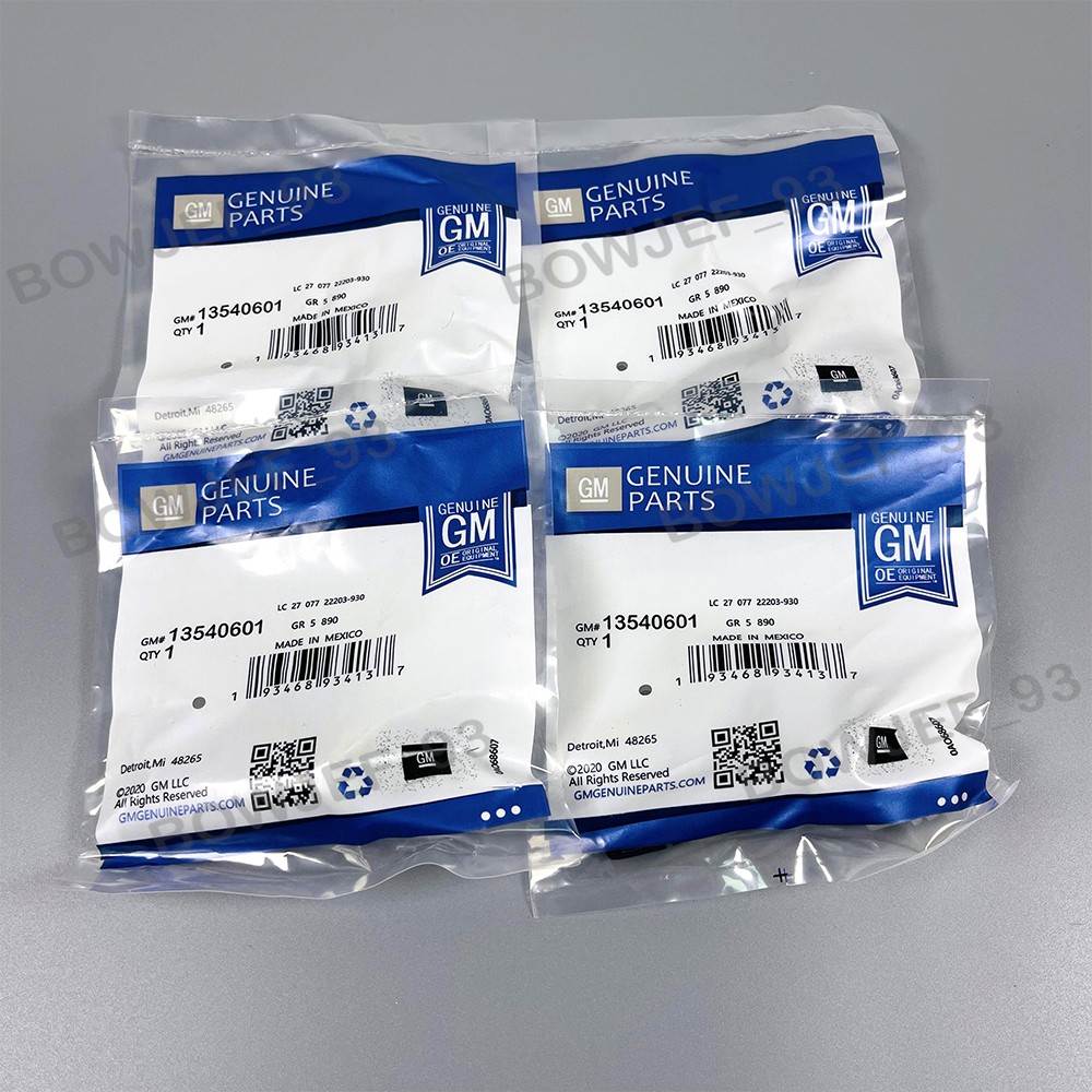 4PCS Genuine OEM GM TPMS 13540601 Tire Pressure Sensor For GMC Trucks & Vans