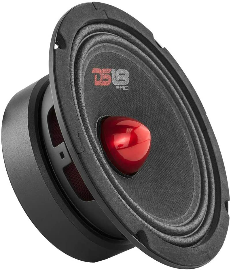 DS18 PRO-GM6.4B 6.5" Car Speaker with Bullet 480W Max 4 Ohms - 2 Pack