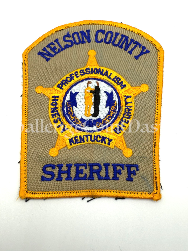 Nelson County Sheriff's Office Kentucky State Police Patch