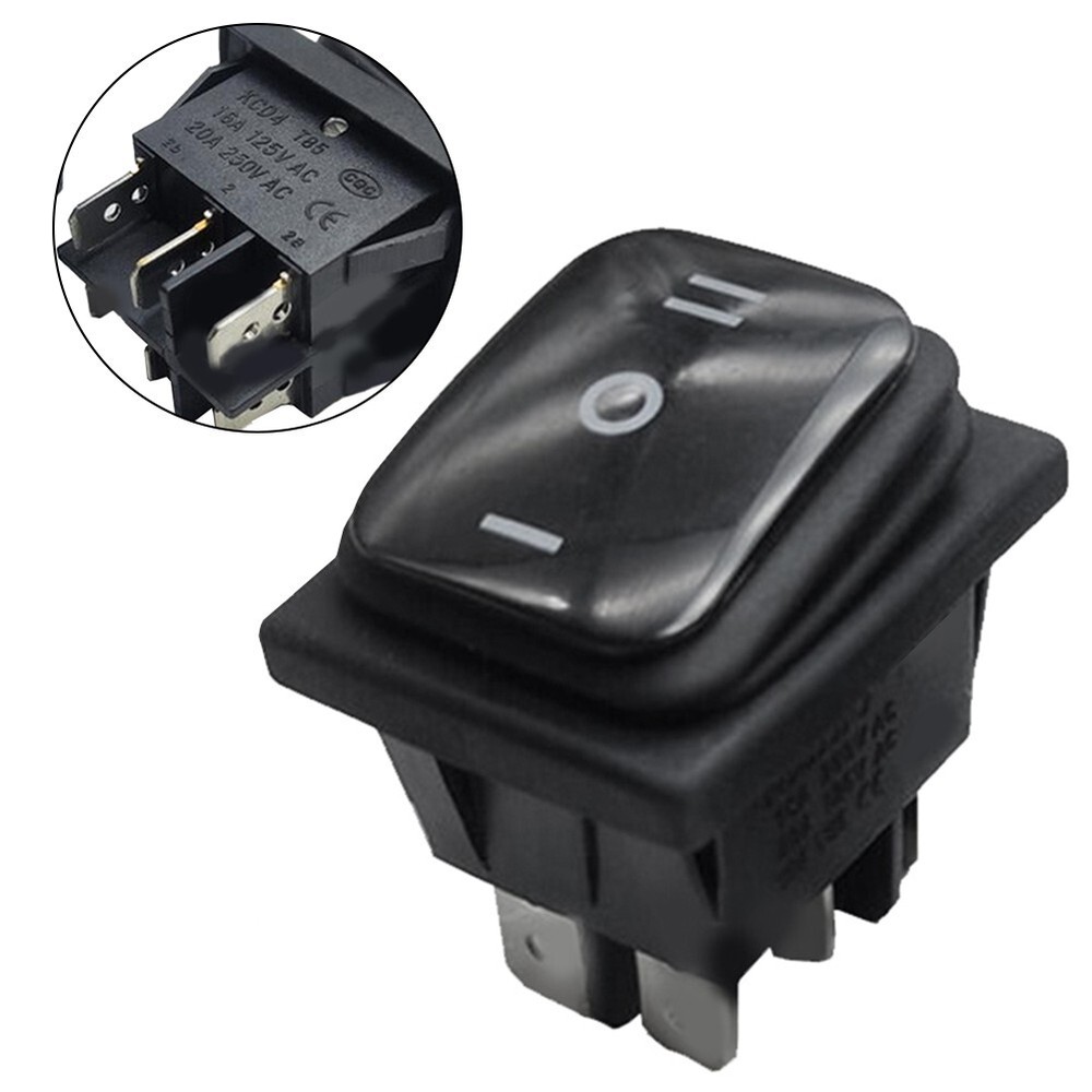 Convenient 6 Pin 3 Position Switch for Polarity Reverse in Linear Actuator