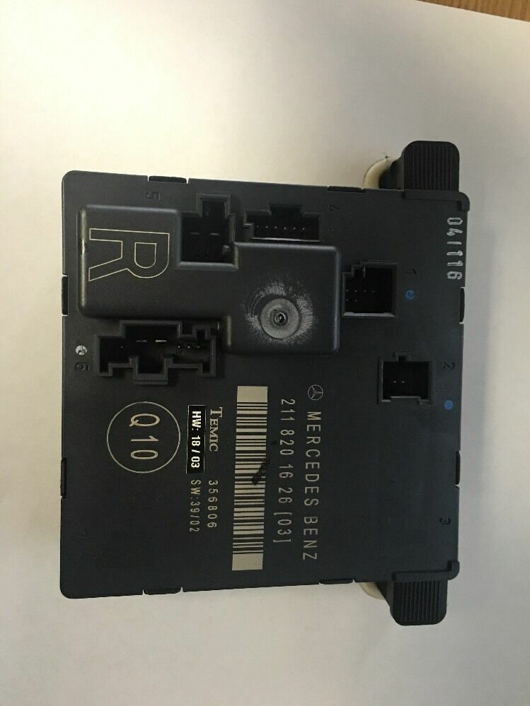2005 MERCEDES E500  PASSENGER REAR DOOR PANEL CONTROL MODULE UNIT COMPUTER