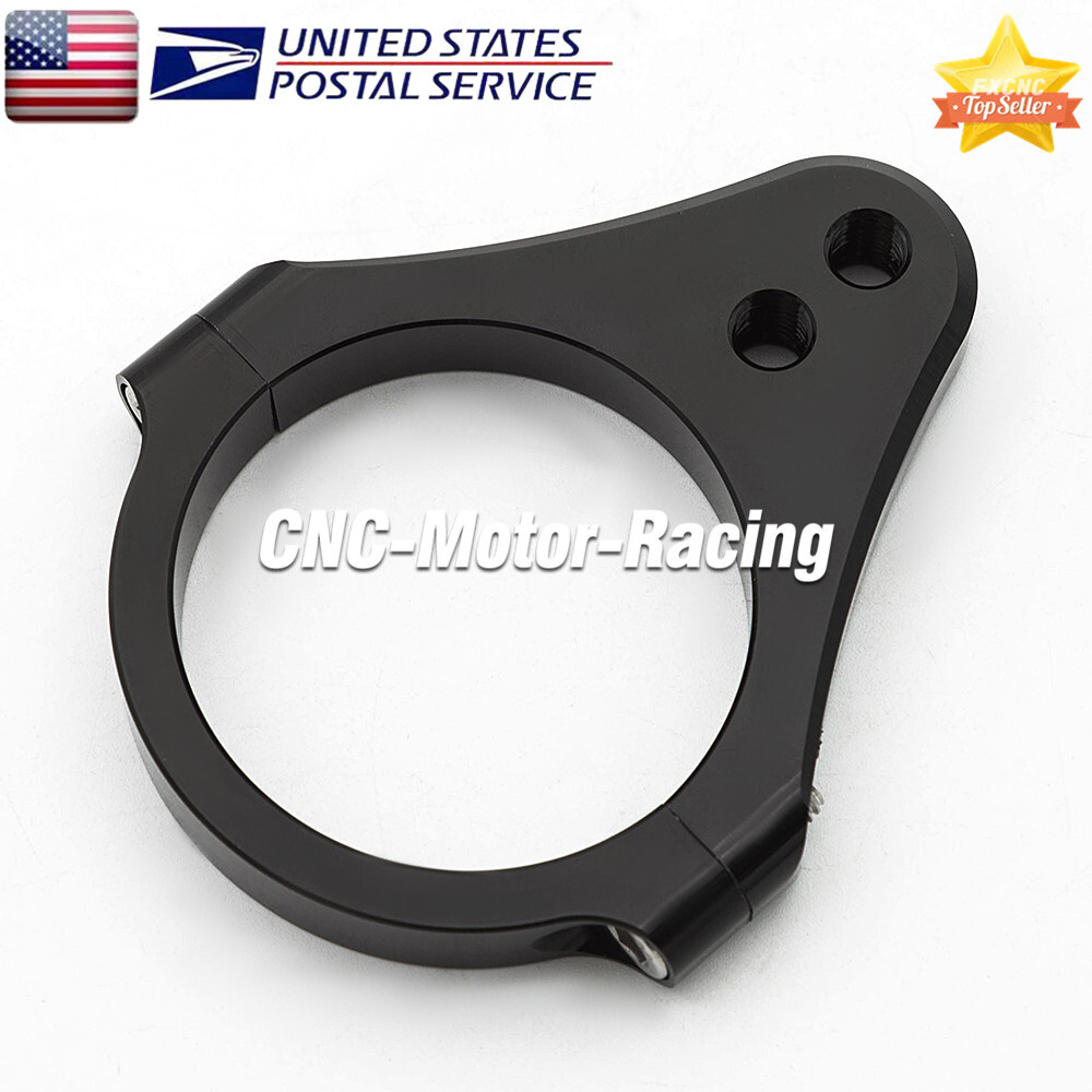 54mm CNC Universal Steering Damper Fork Frame Mount Clamp Bracket Holder Front