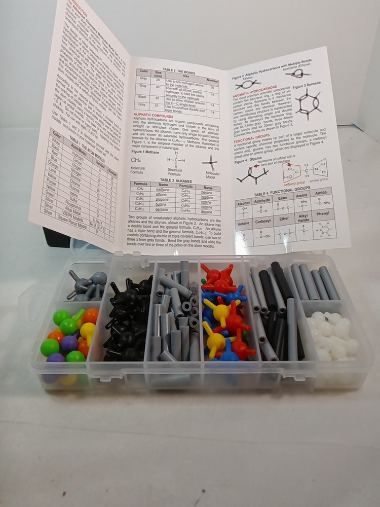 Mega Molecules M Advanced Chemistry Model Set 2nd Edition Learning Toy Set