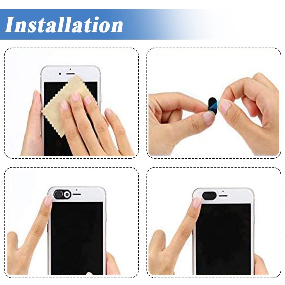 Eyech 50Pcs Computer Camera Cover Slider, Webcam Blocker Slider Slim...