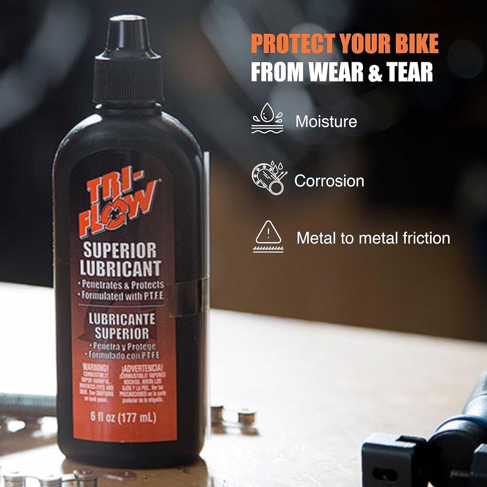 Tri Flow Teflon Lube (6-OZ Spray)